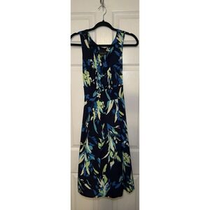 Scarlett Womens Floral Multi Color Dress Wrap at Top Sleeveless Size 8 NWT